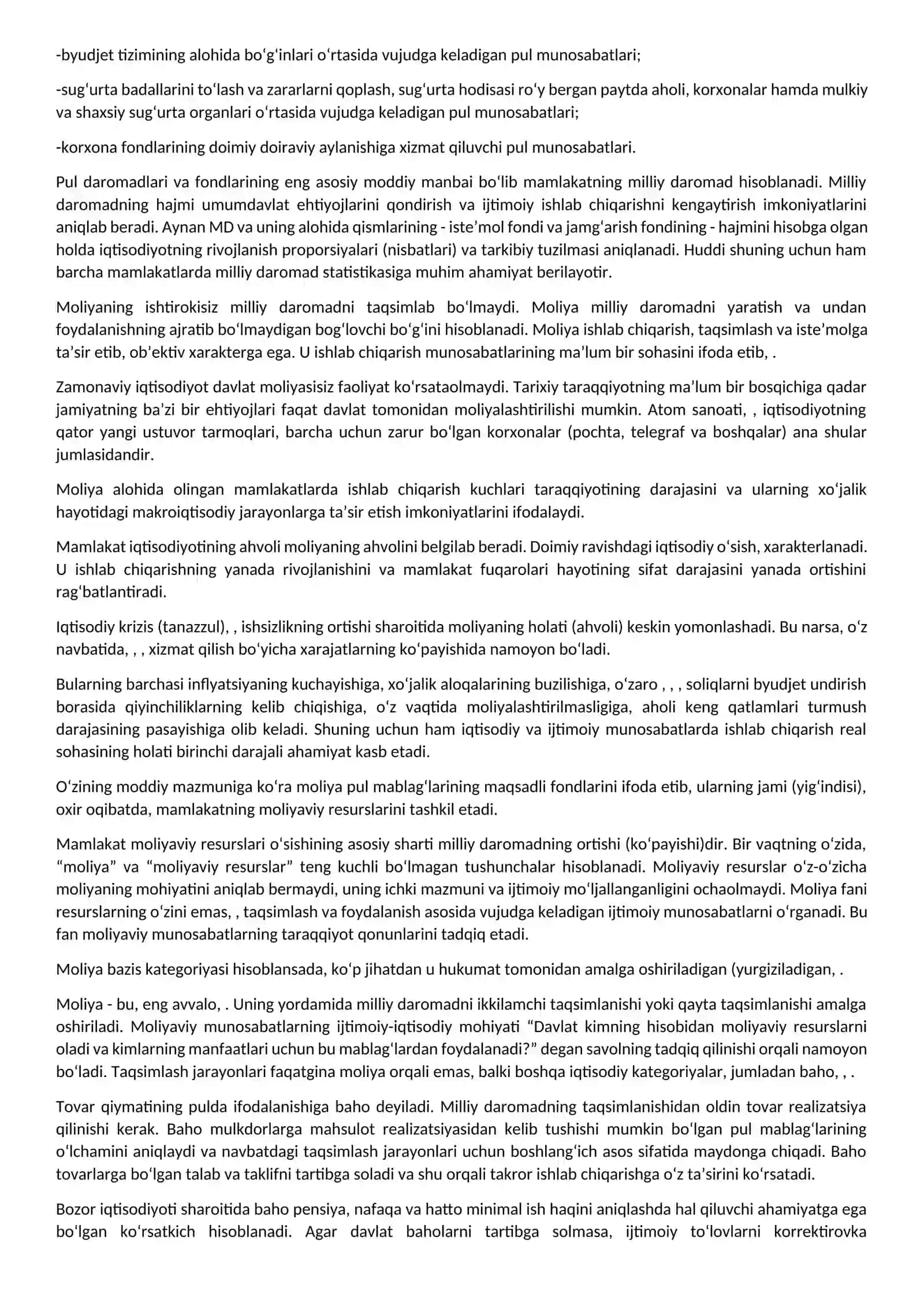 MOLIYANING MOHIYATI VA FUNKSIYALARI 3