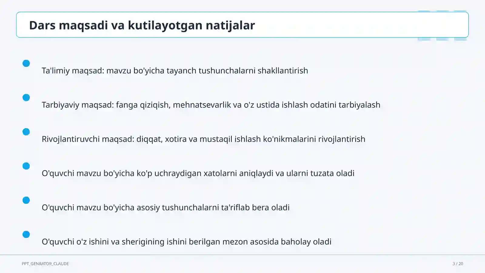 Ko'rsatkichli funksiya va tenglamalar (10-sinf) 3