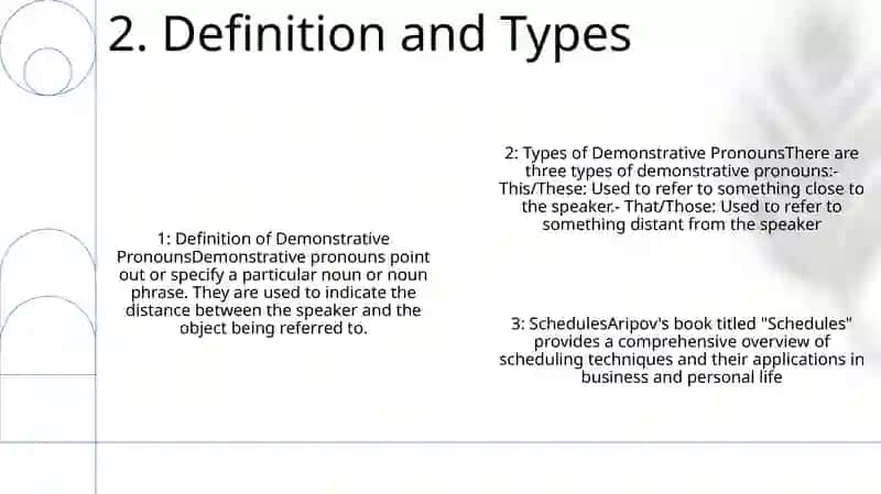 Demonstrative Pronouns 3