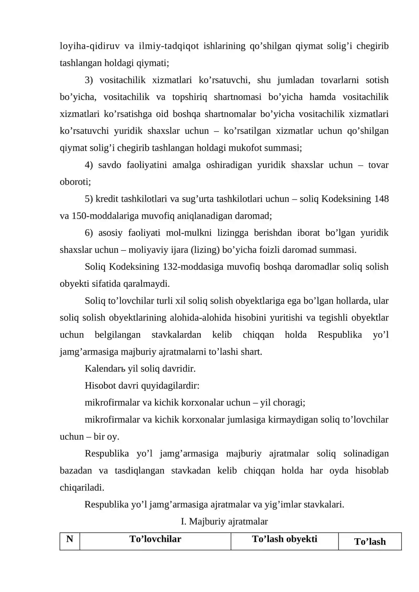 Ijtimoiy jamg’armalarga majburiy to’lovlar 3
