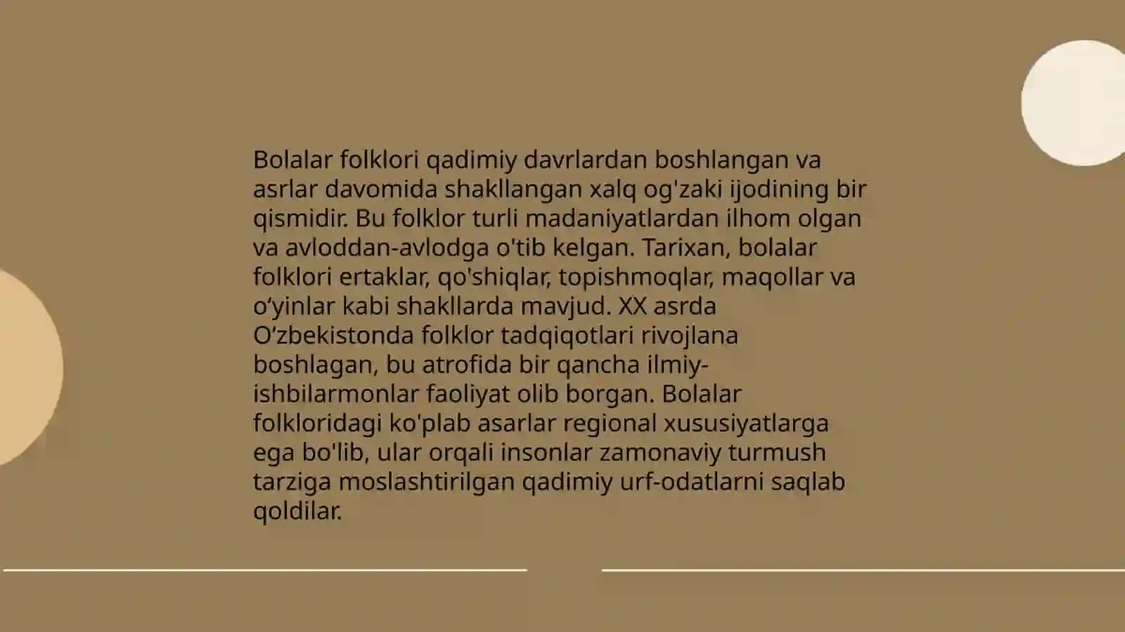 Bolalar folklori tarixiy taraqqiyoti 3