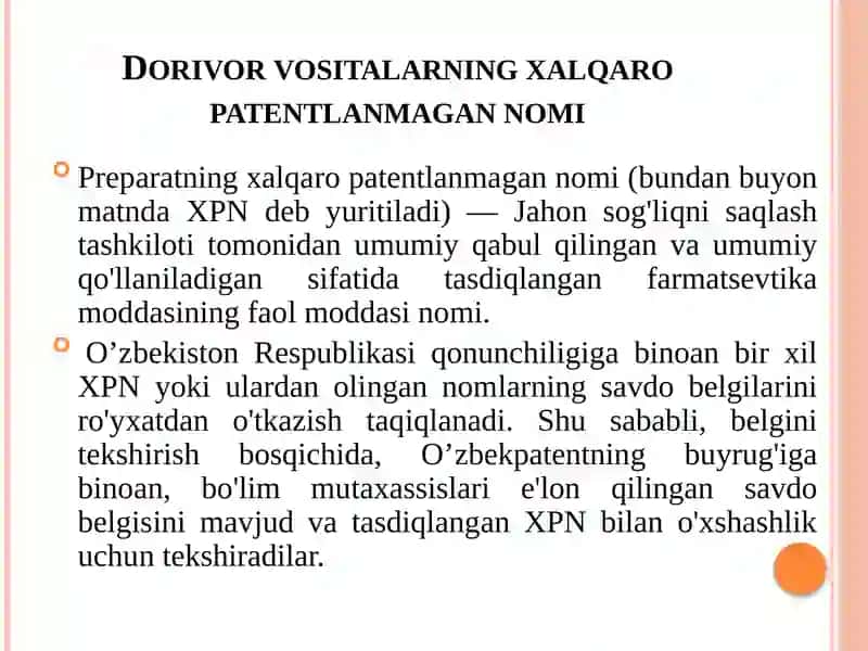 Farmatsevtik tеrminlar va tarkibiy qismlar 3