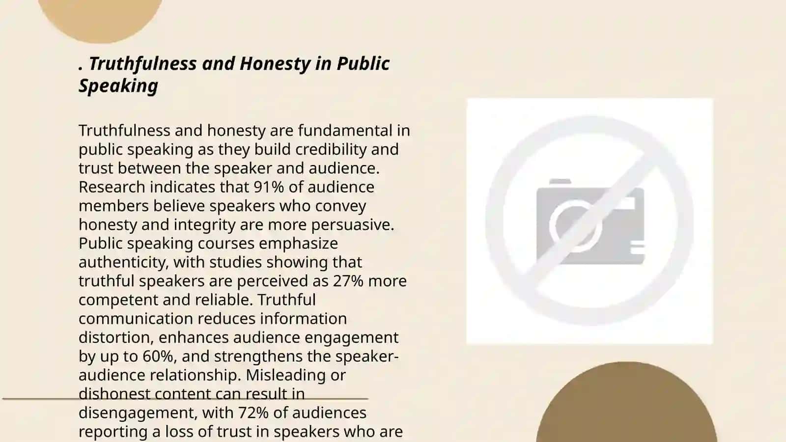 Ethics of public speaking. Secrets of public speaking 3