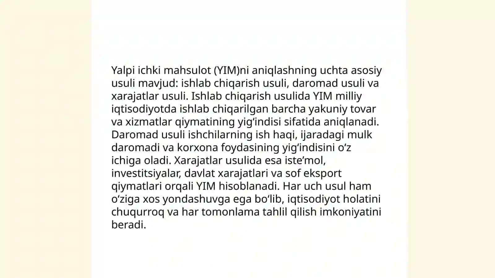 Yalpi ichki maxsulot 3