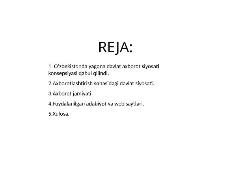 Davlatning axborot siyosati 3