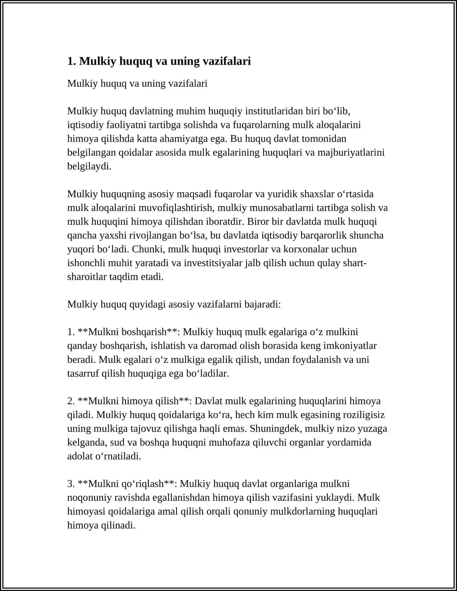 BIZNES FAOLIYATINING MULKIY ASOSLARI 3