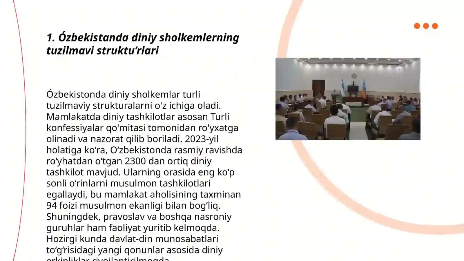 Ózbekistanda xizmet korsetiwshi diniy sholkemler 3