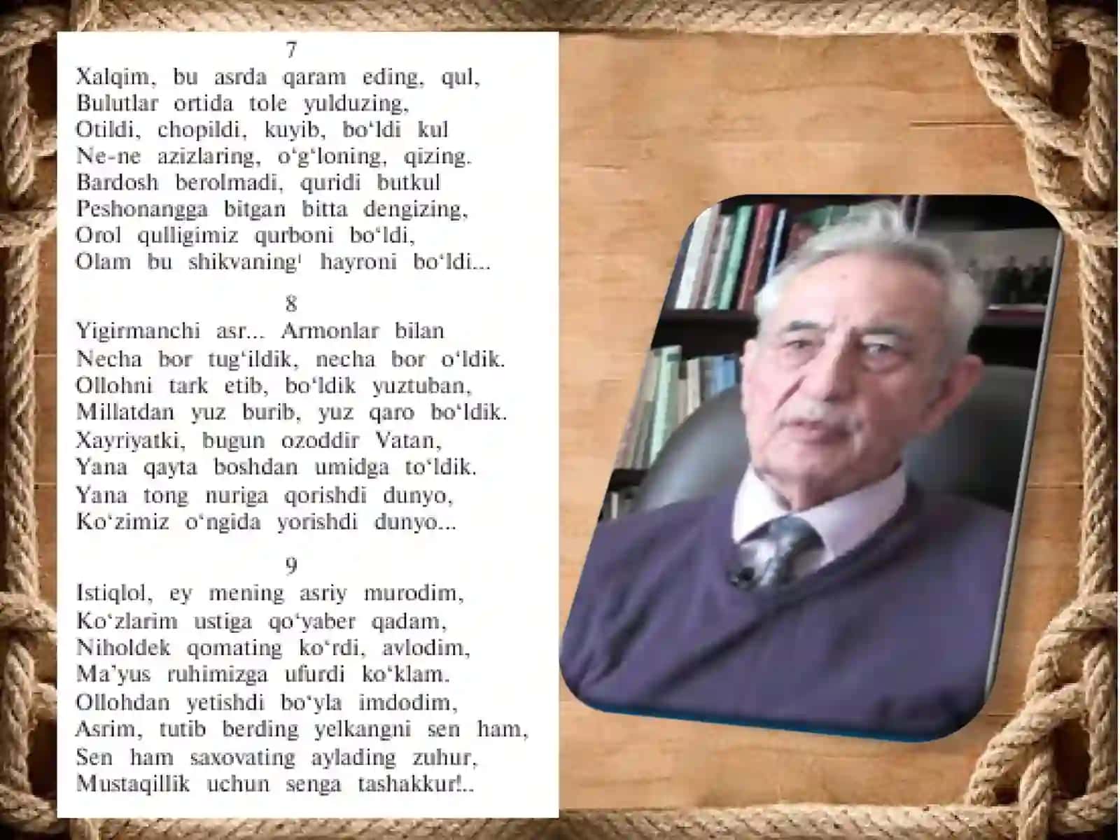MUSTAQILLIK DAVRI SHE’RIYATIDAN NAMUNALAR 3