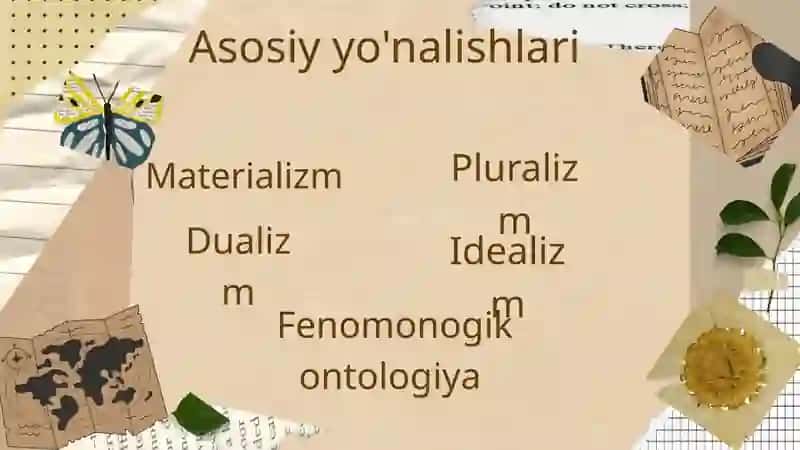 Noklassik ontologiyaning mazmuni va yo‘nalishlari 3