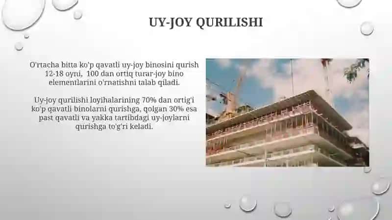 Qurilish ishlaring asosiy turlari 3