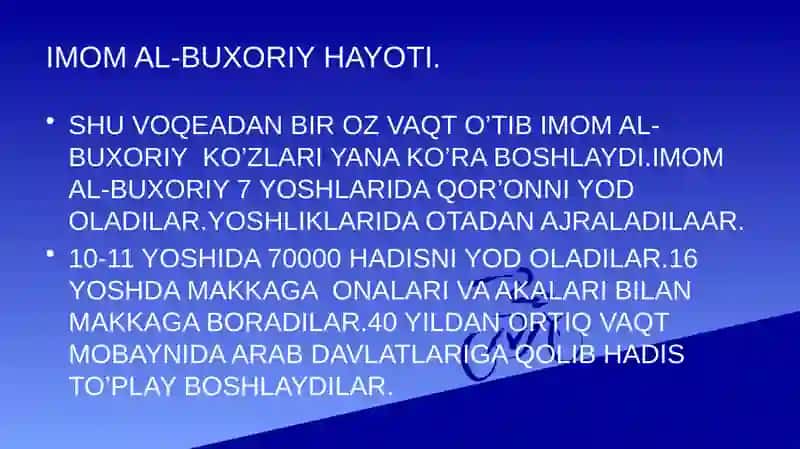 IMOM AL-BUXORIY MAJMUASI 3