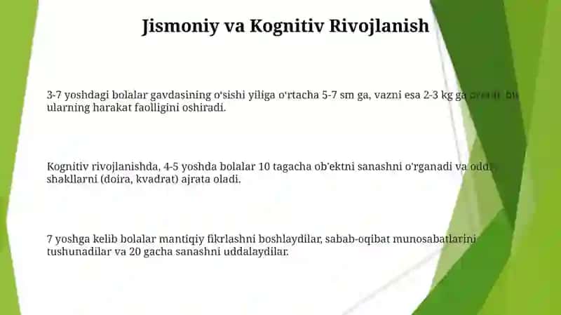 3-7 yoshgacha bolalar rivojlanishi 3