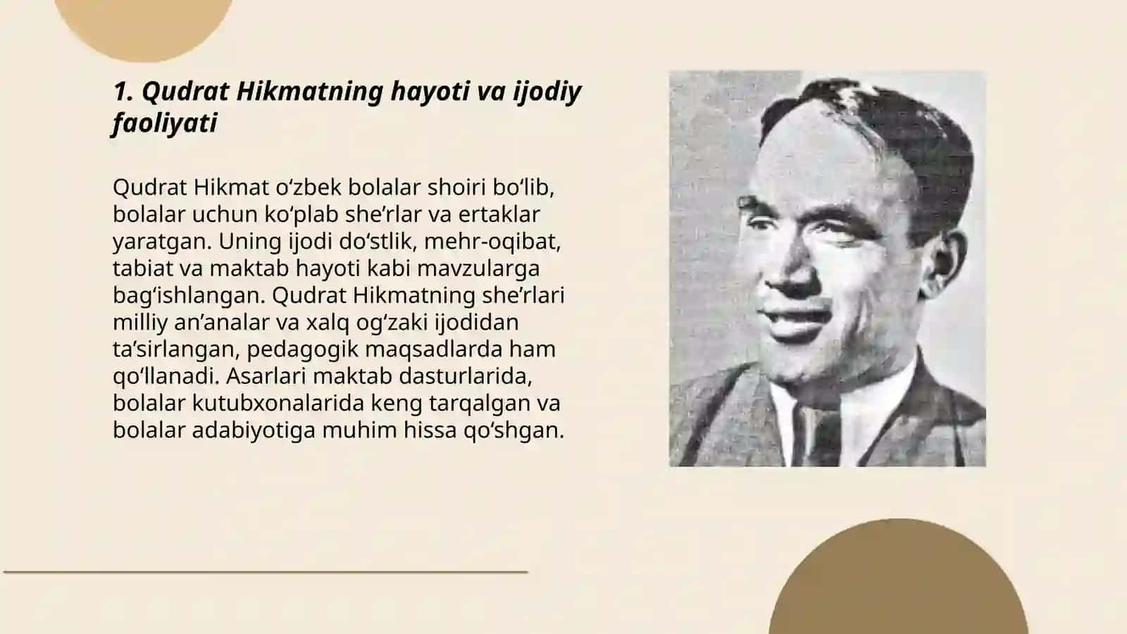 Qudrat Hikmat - Bolalar Shoiri 3