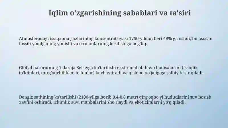 Iqlim ozgarishi 3