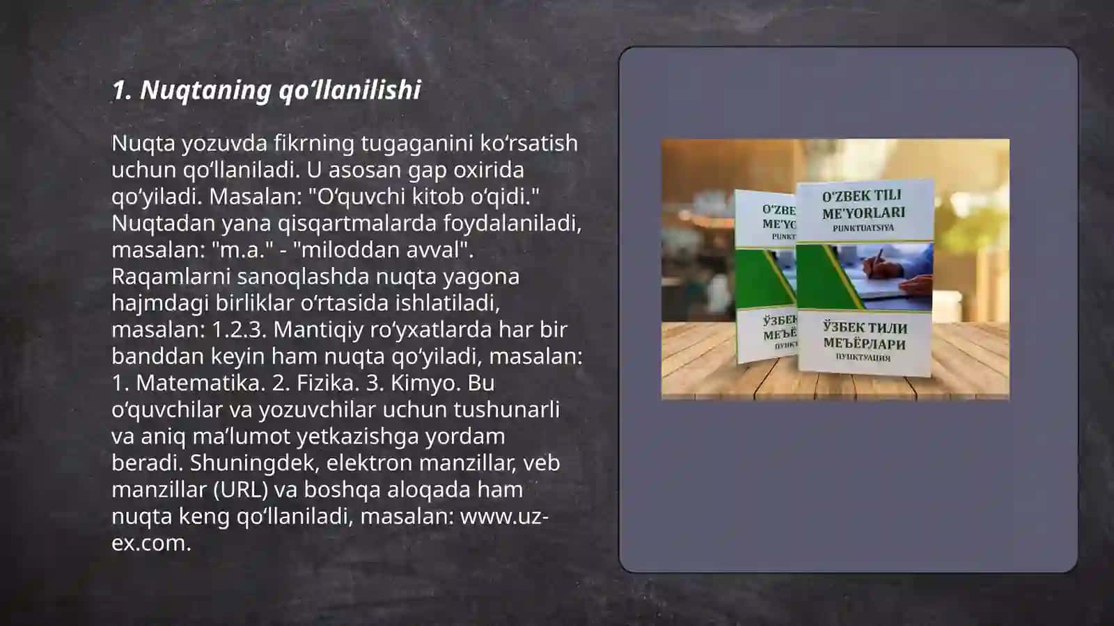 Punktuatsiya 3