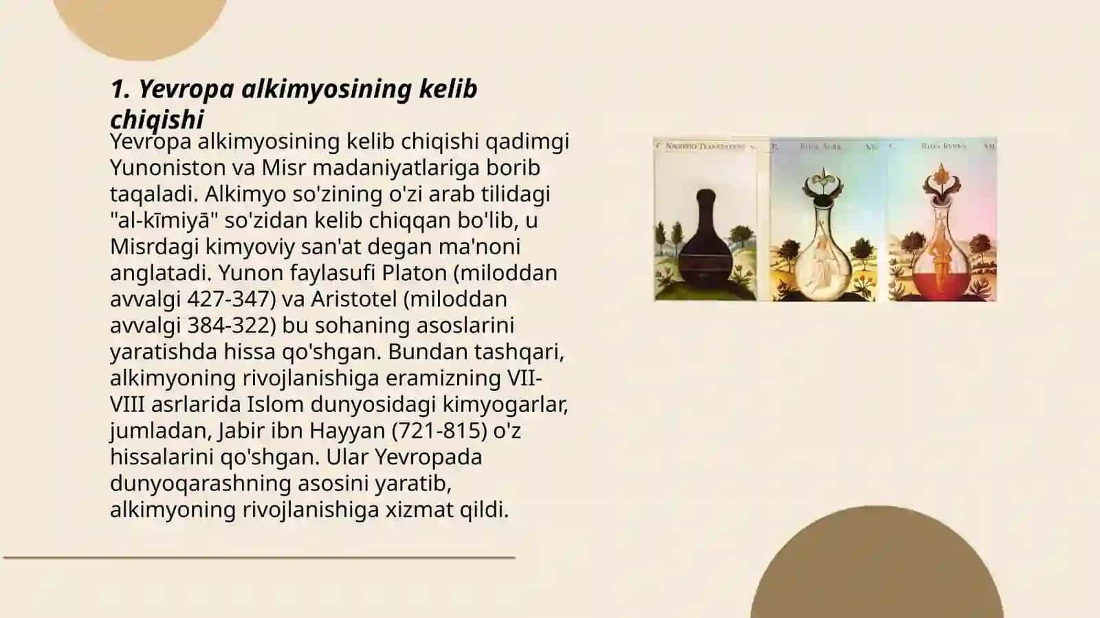 Yevropa alkimyosi 3