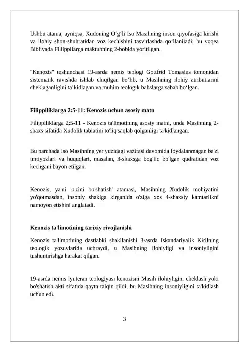 Kens va kenschilik talimoti 3