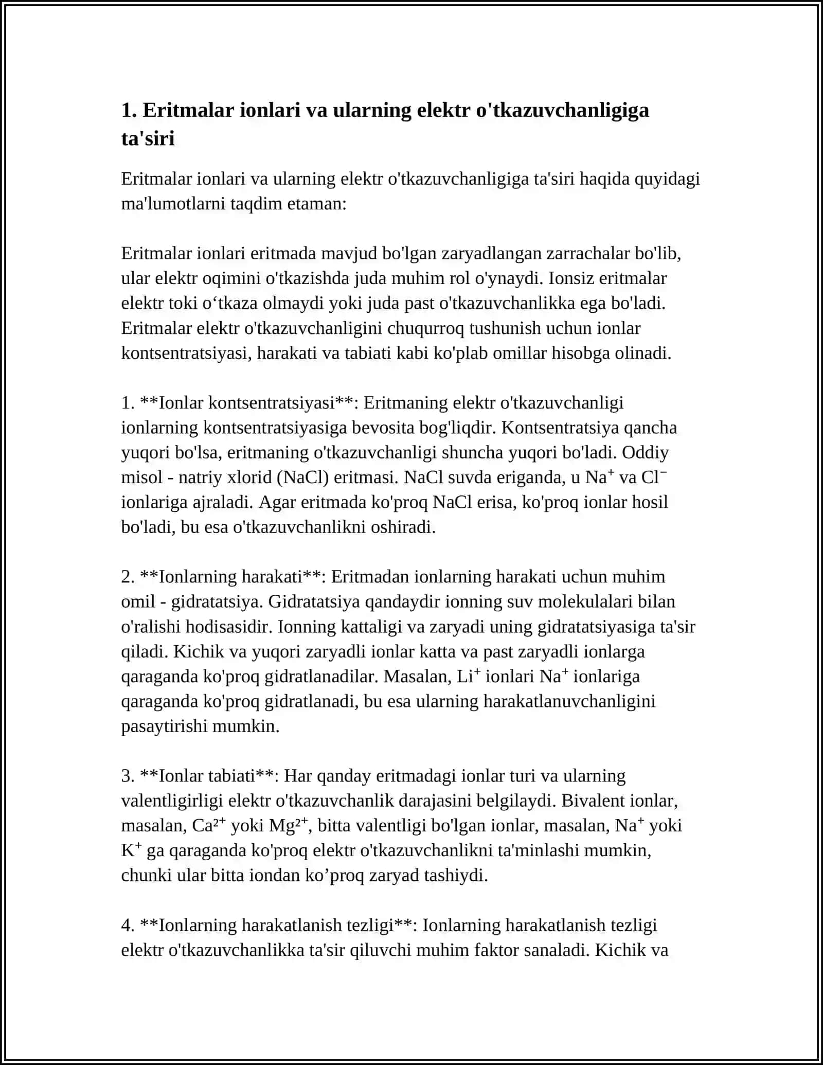 ERITMALARNING ELEKTR O'TKAZUVCHANLIGI 3