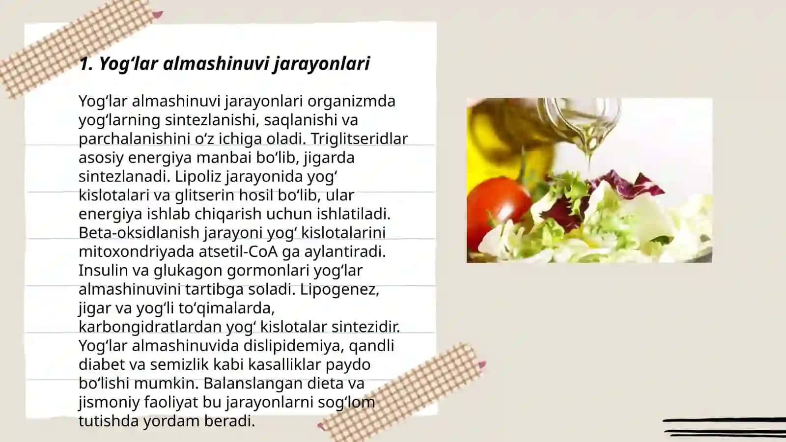 Yogʻlar almashinuvining irsiy buzilishlari 3