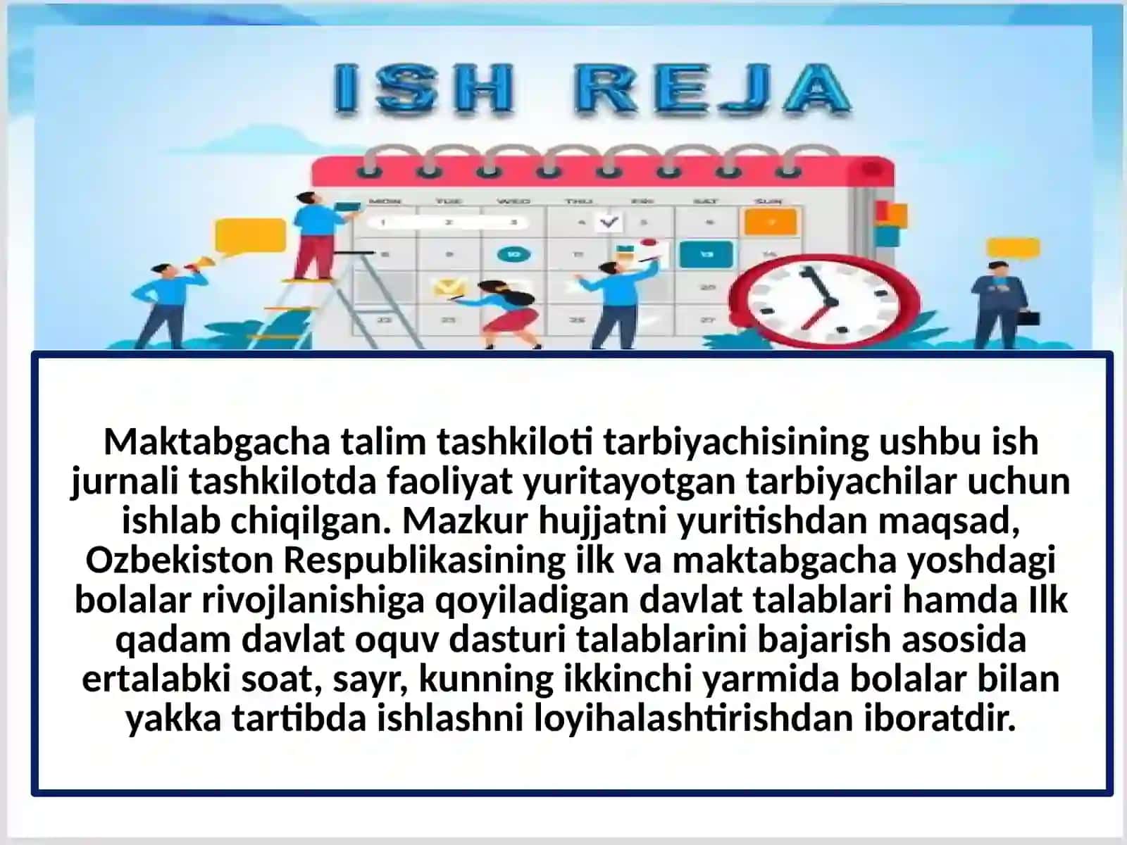 MTT ning yillik ish rejasi 3