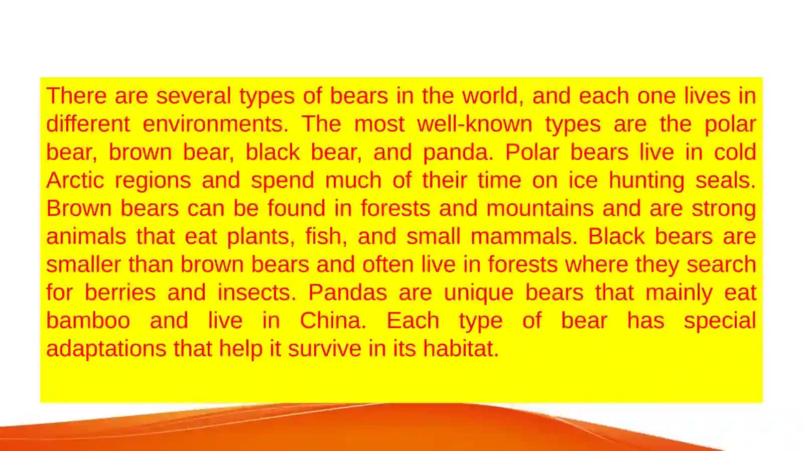 The History of Bears for Children 3