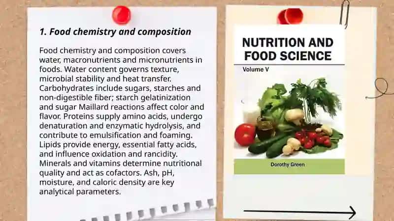 Food science and nutrition 3