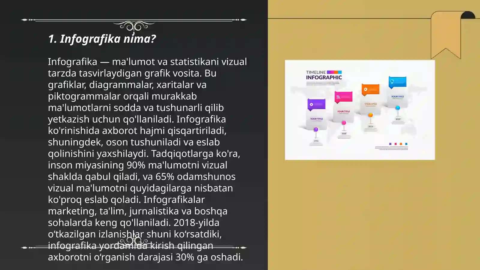 Infografika ma‘lumotlarni tayyorlash tartibi 3