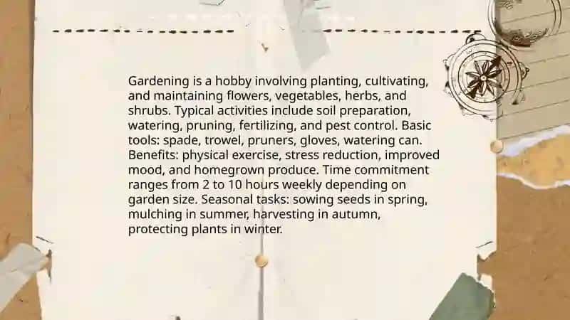 Gardening 3
