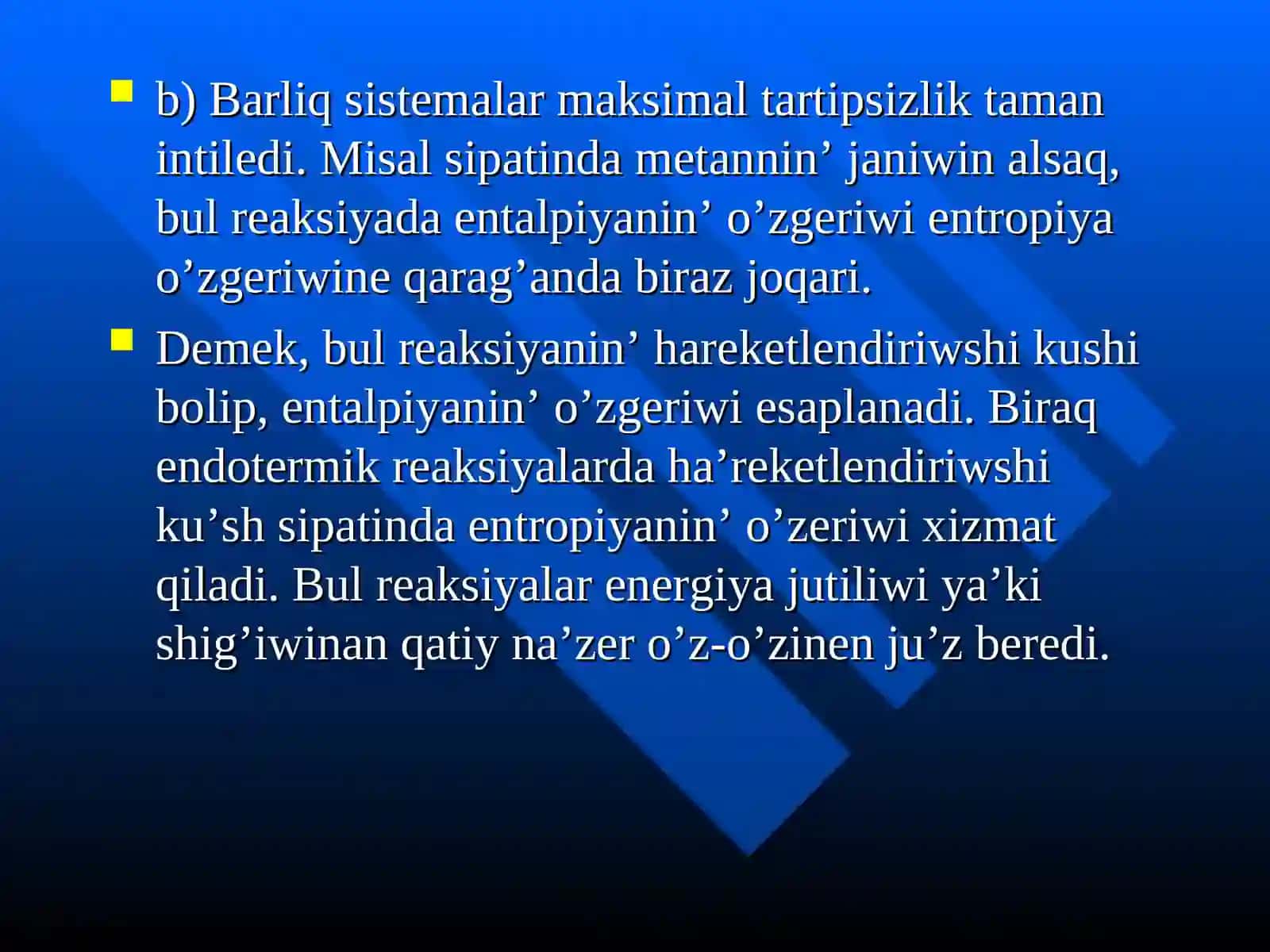 Gibbs-Gelmgols ten’lemeleri 3