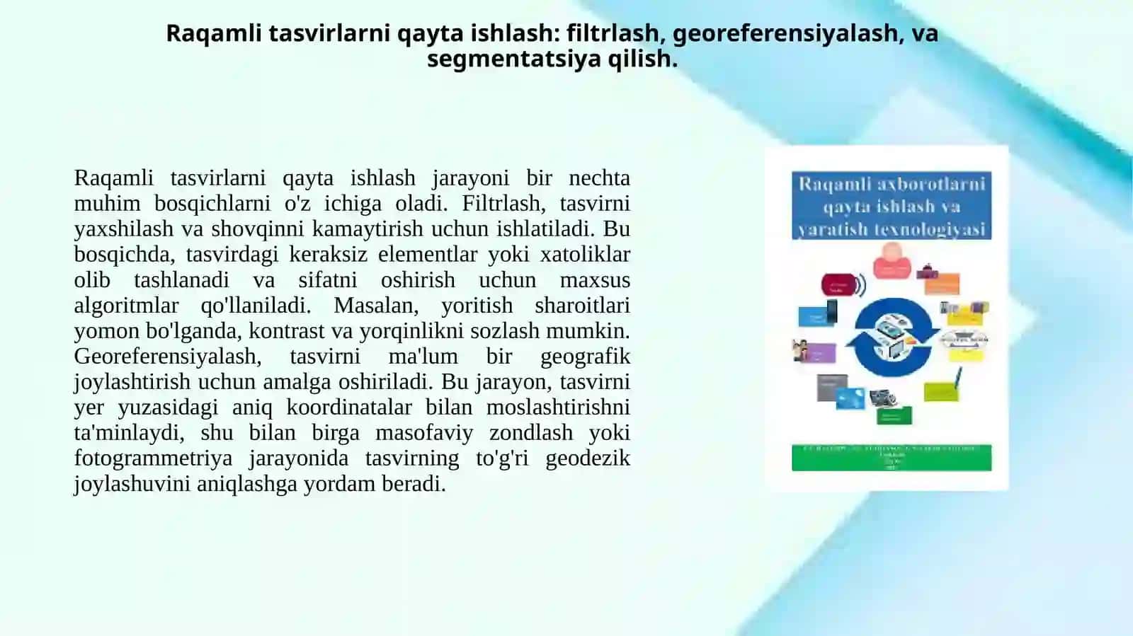 Raqamlitasvirlar niqaytaishlash 3
