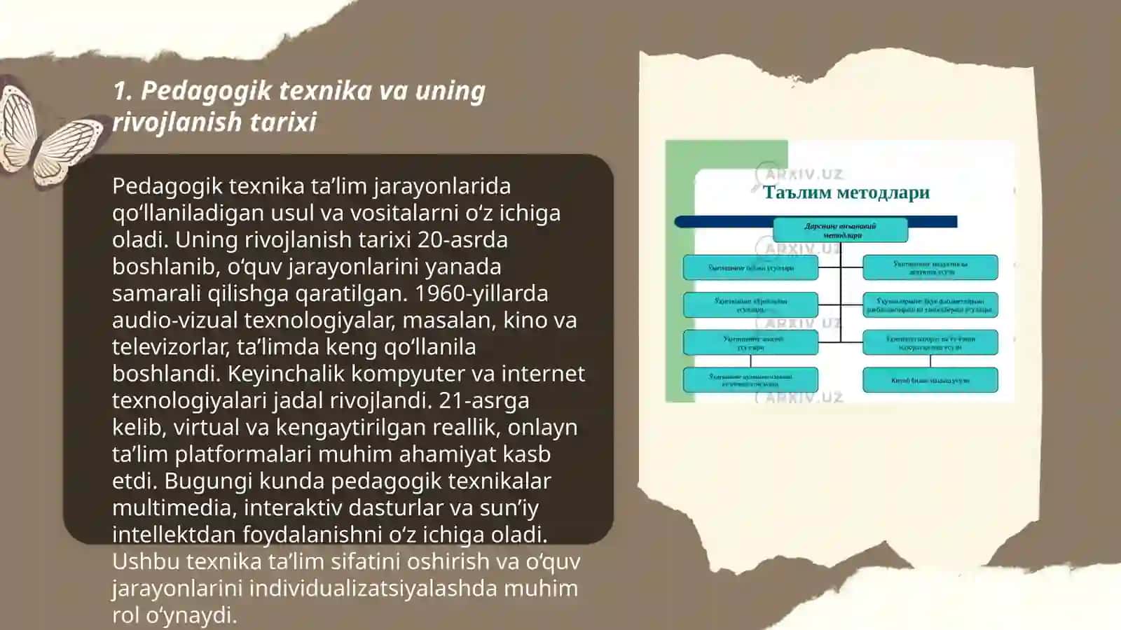 Pedagogik texnika va uni shakllantirish usullari 3