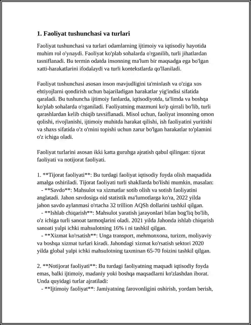 FAOLIYAT VA MOTIVATSIYA. MULOQOT 3