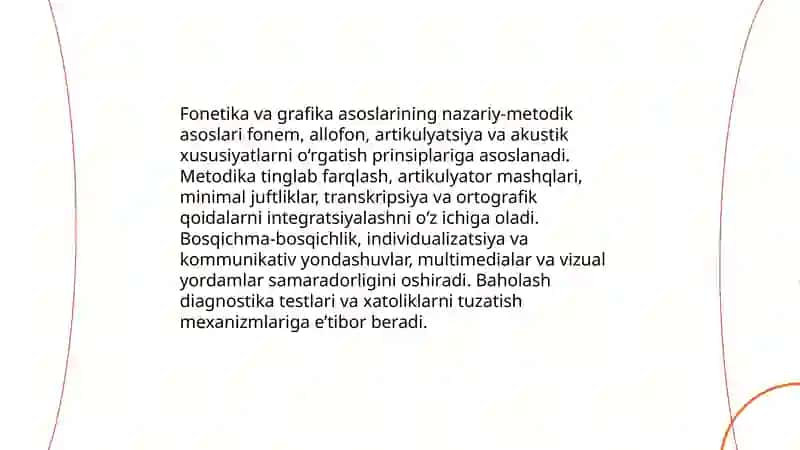 Fonetika va grafika asoslarni oʻrgatish metodikasi 3