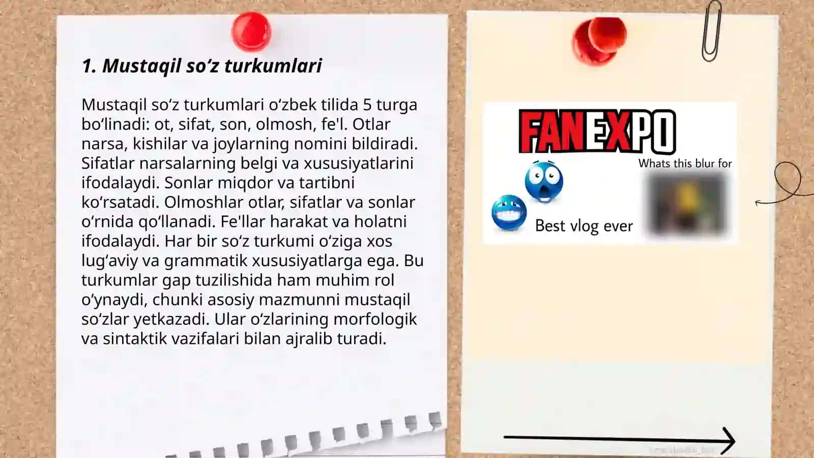 Mustaqil soʻz turkumlari 3