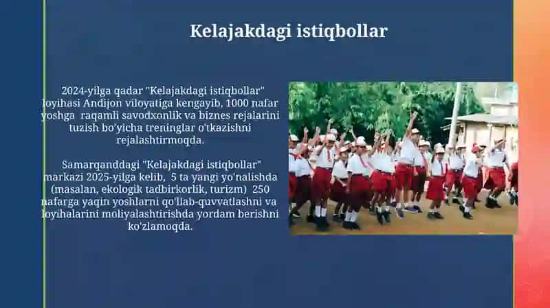 Kelajakdagi istiqbollar 3