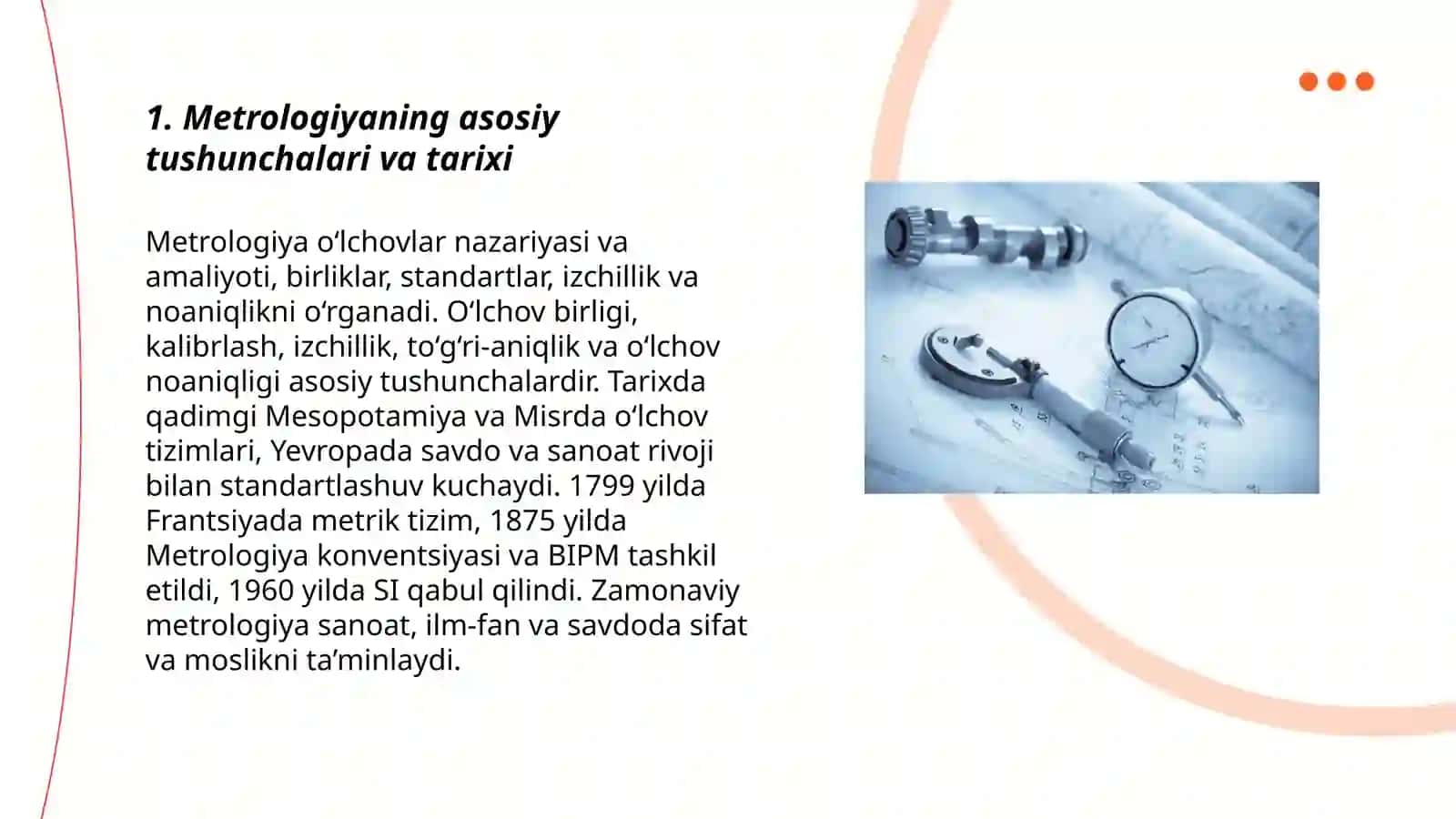 Metrologiya va ilmiy texnik taraqqiyot 3