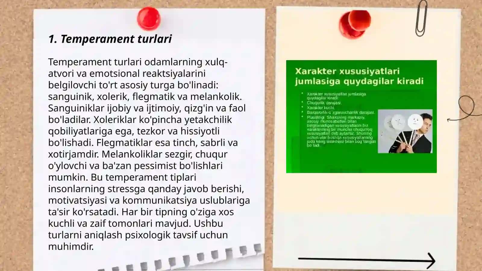 Temperament turlari - Fazilat Uralova 3