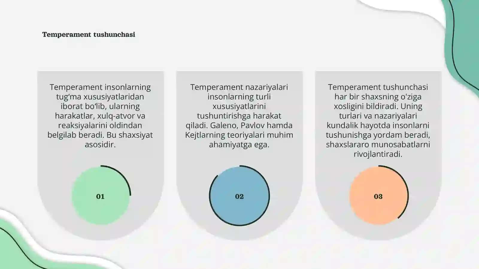 Temperament va uning nazariyalari 3