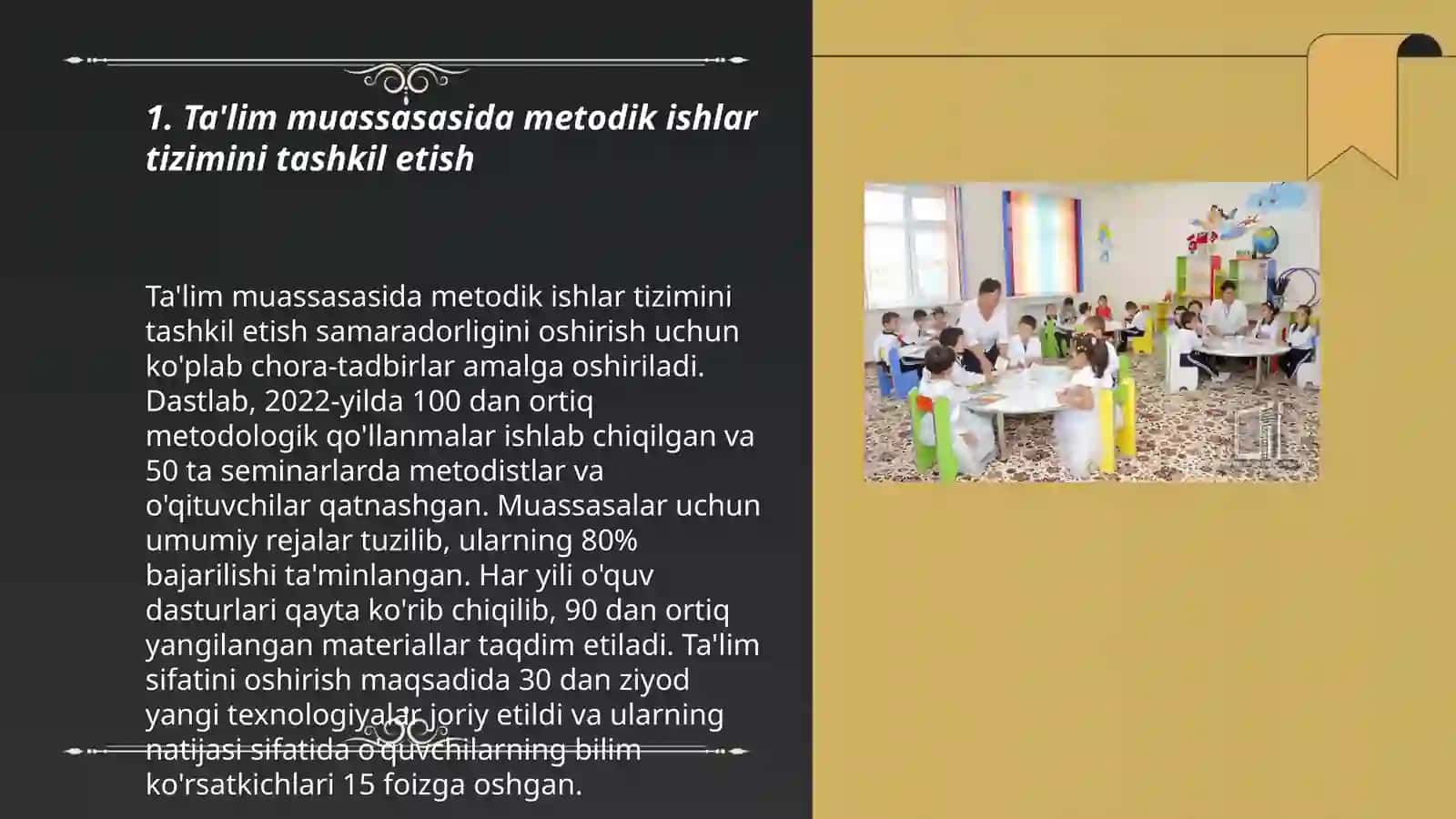 Ta'lim muassasasida metodik ishlarni tashkil etish 3