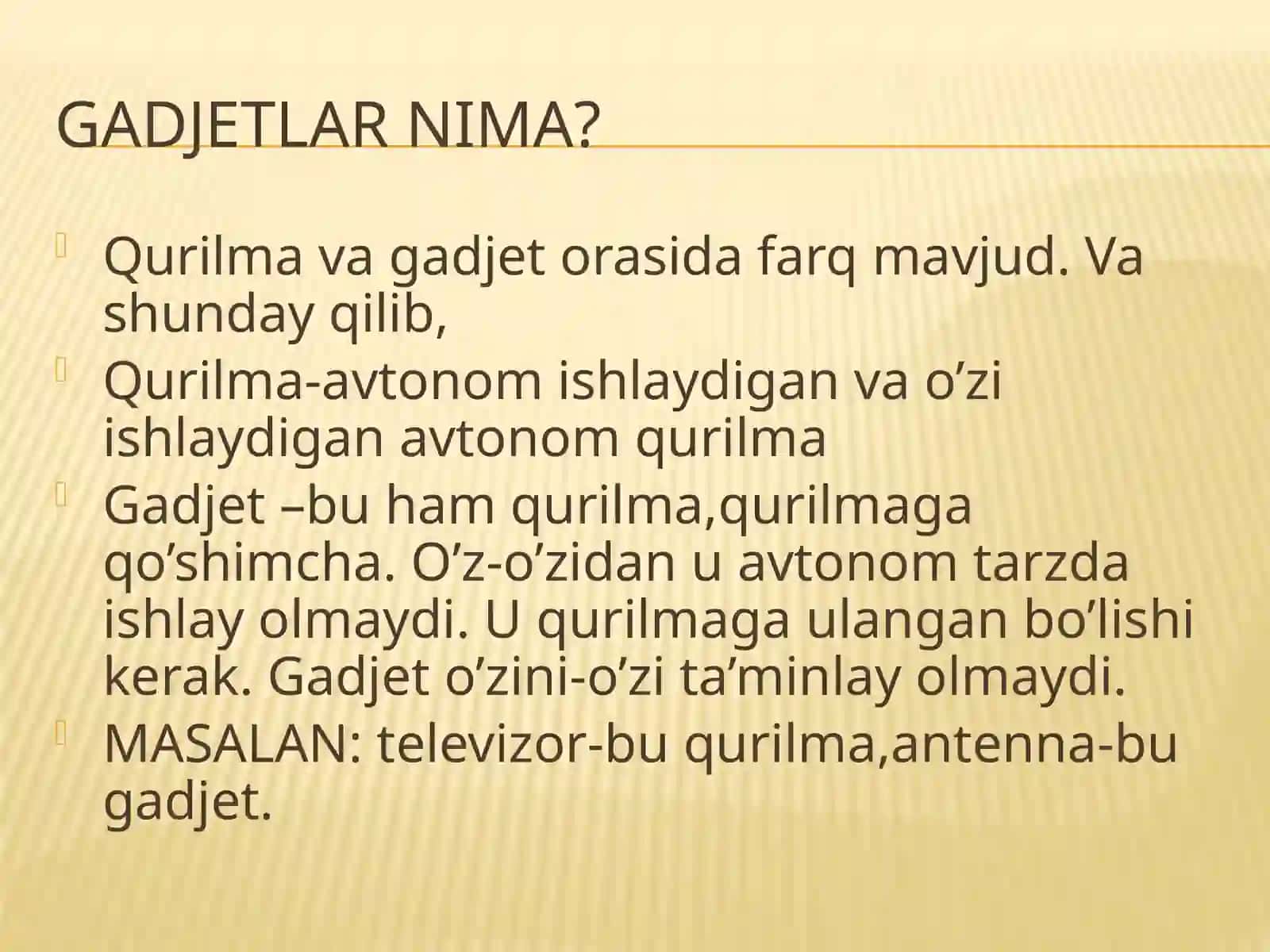 Gadjetlar Smartfonlar, planshetlar, noutbuklar 3