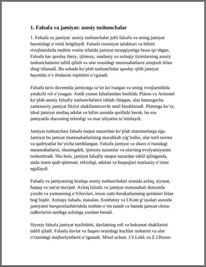 FALSAFA VA UNING JAMIYAT HAYOTIDAGI RO'LI 3