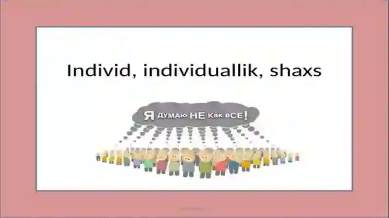 Individuallikning integral tavsifi 3
