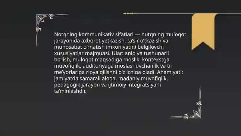Nutqnung kommunikativ sifatlari 3