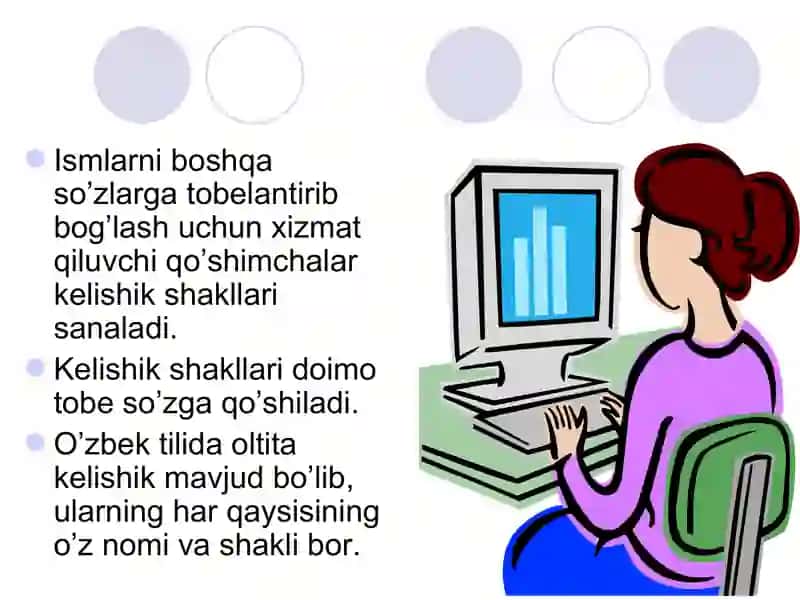 Kelishik shakllari 3