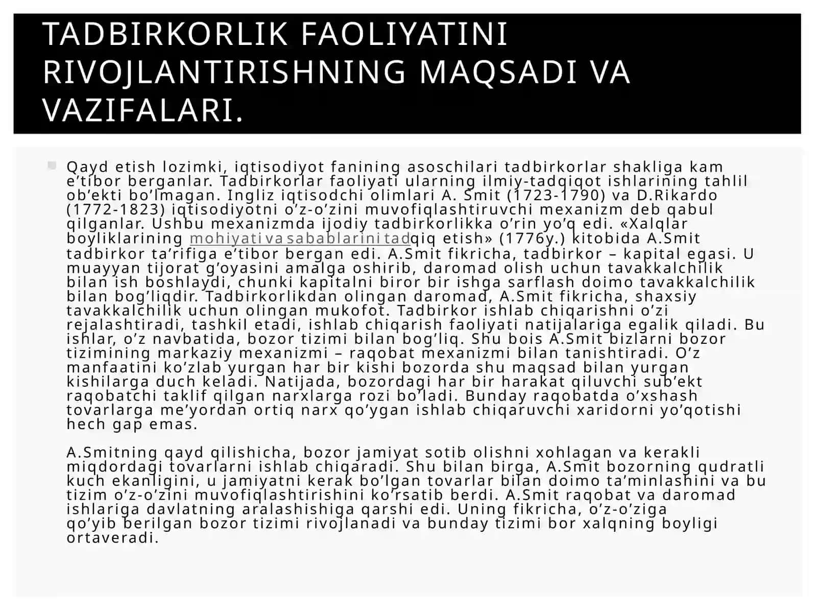 Rivojlanishning yo'nalishlari 3
