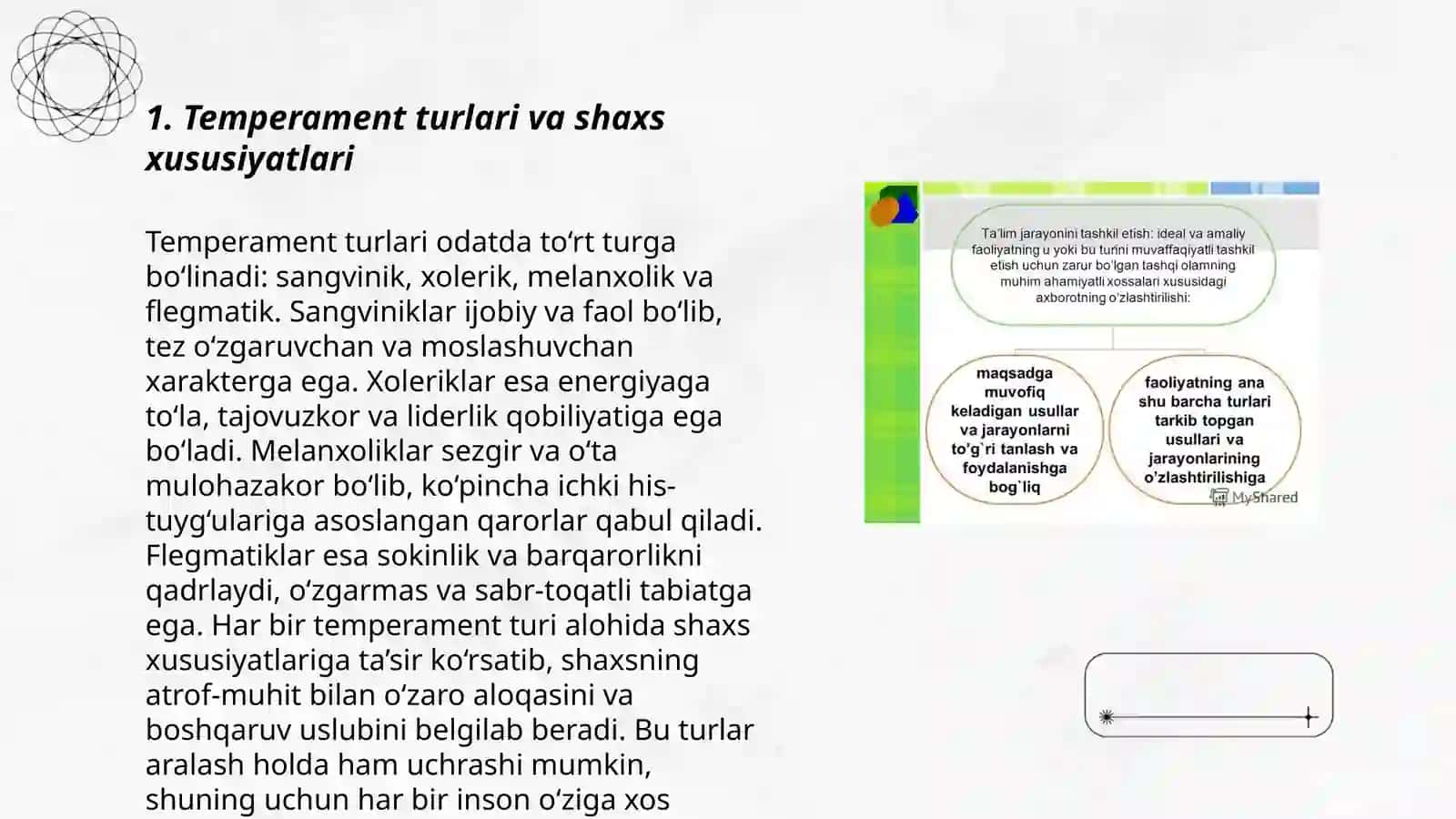 Temperament turlari va shaxs xususiyatlari 3
