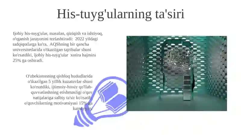 O'rganish jarayonining psixologik asoslari 3