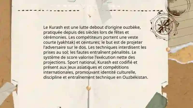 Les pratiques sportives et culturelles d'Ouzbekistan 3