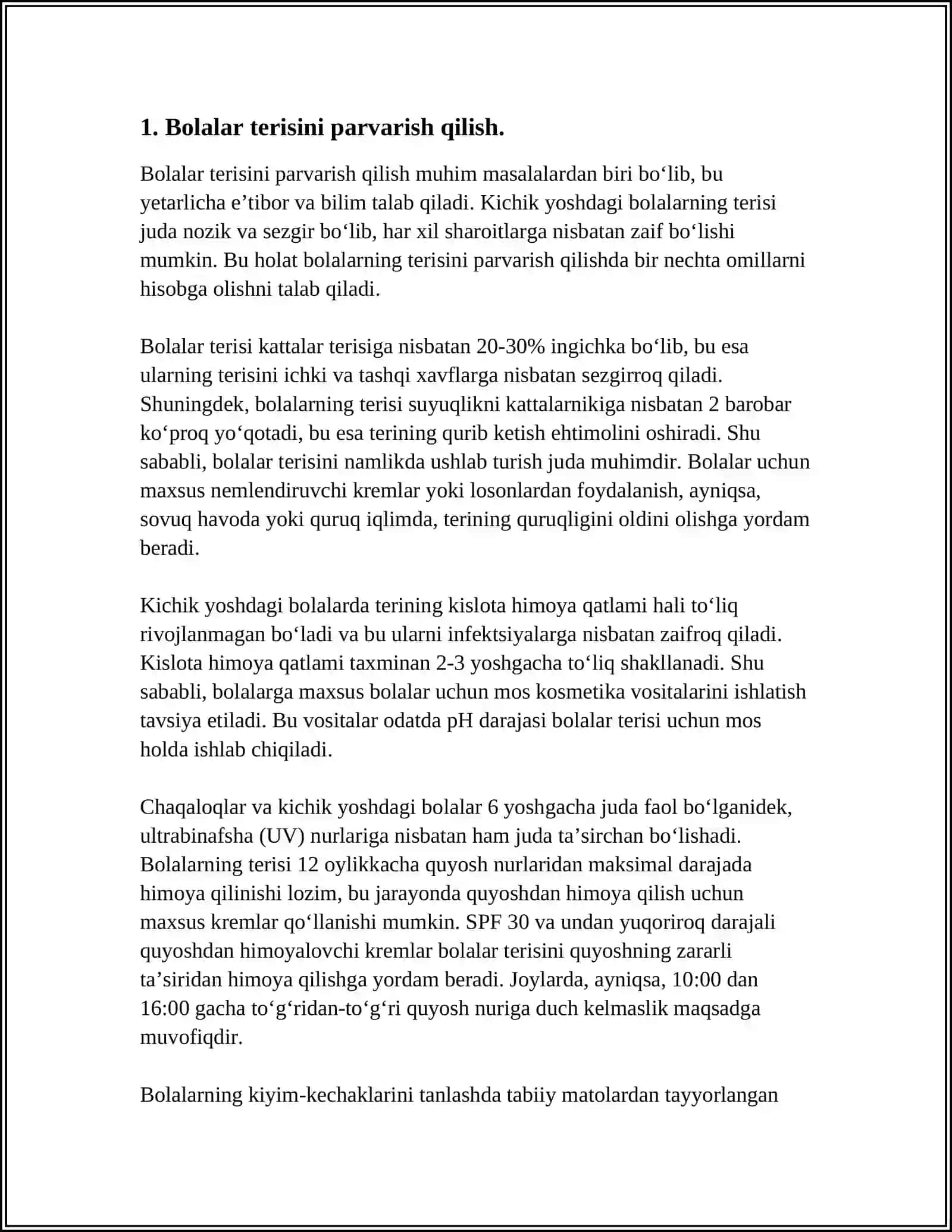 BOLALAR KOSMETIKASI 3