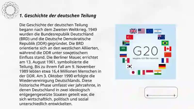 Die alten und neuen Bundesländer von Deutschland 3